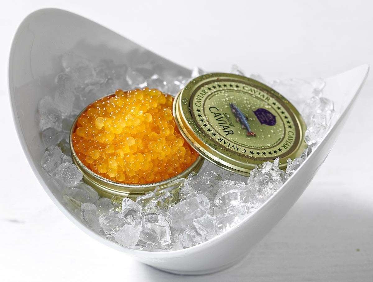 Kaviar vom Bachsaibling gelb