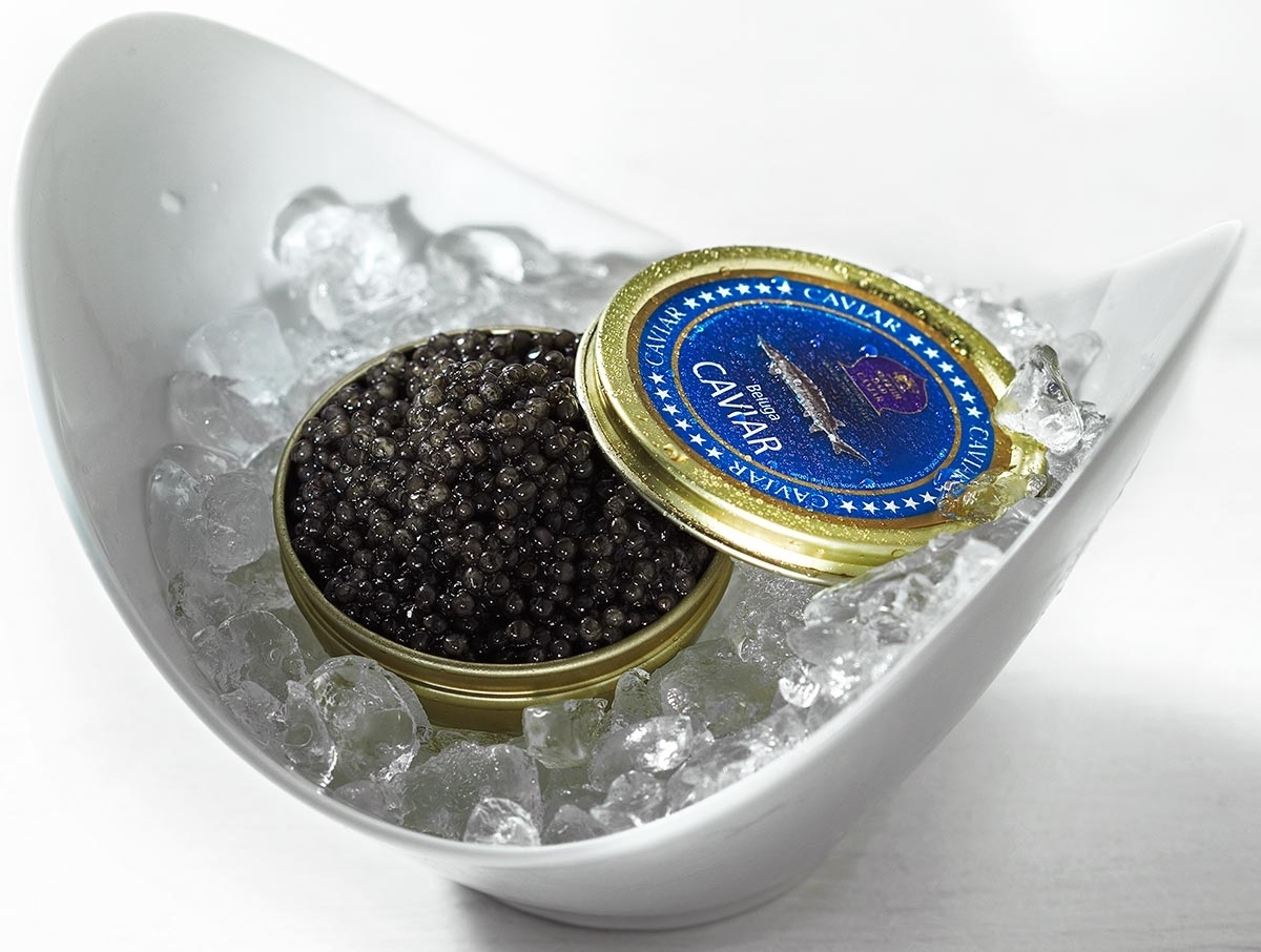 Kaviar Set für 2 Beluga Style